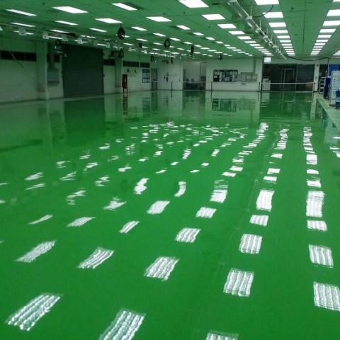 พื้น Epoxy Self-Leveling สำหรับคลังสินค้า
